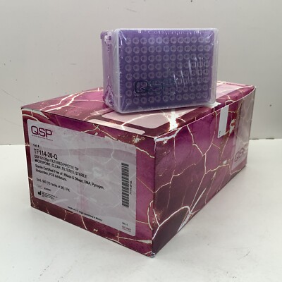 (960-Pack) QSP TF114-20-Q Sterile Filtered Pipette Tip 0.1-20uL Universal Fit