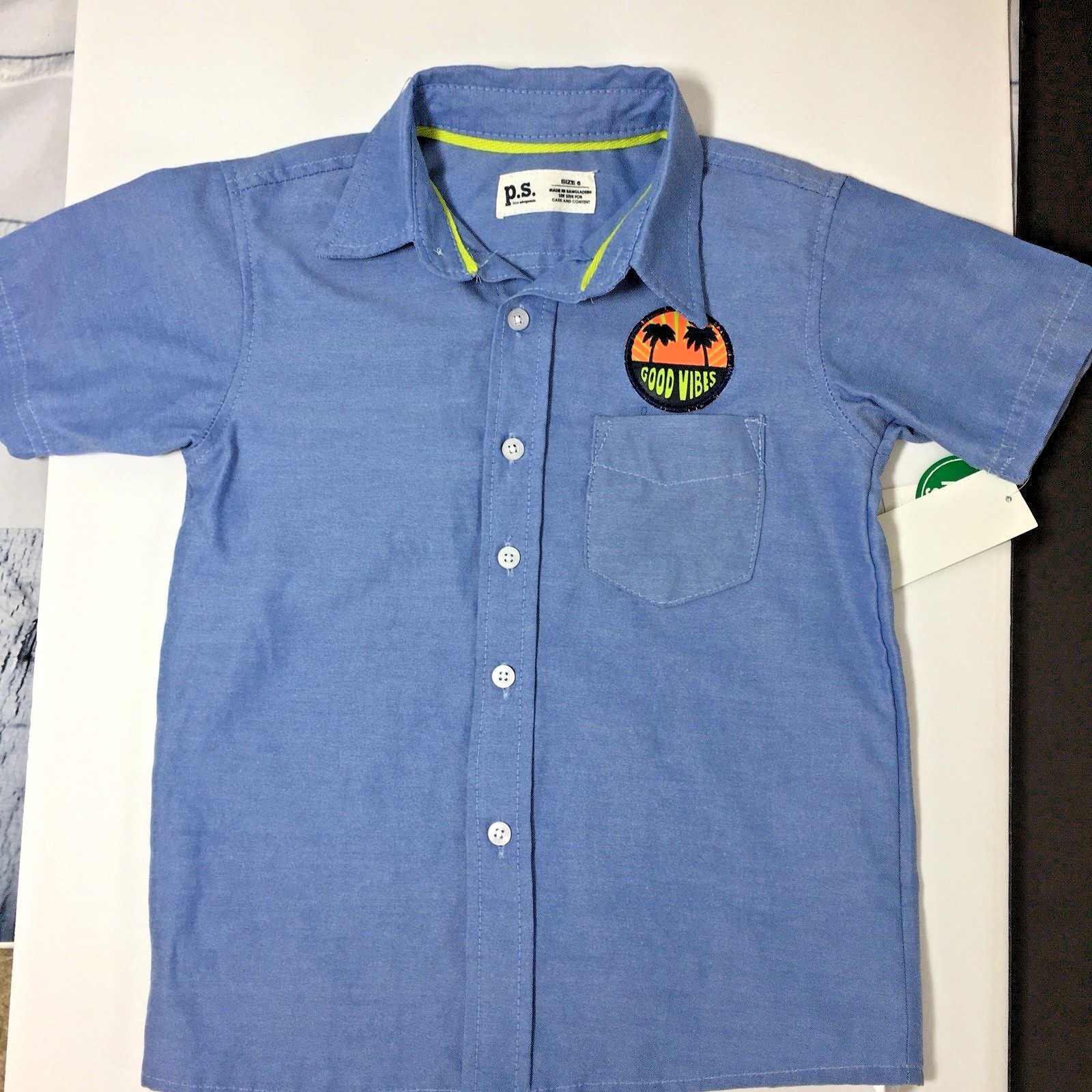 P.S. From Aeropostale Boys 3 Piece Set New With Tags 2 Shirts 1 SZ 6 Easter (W9