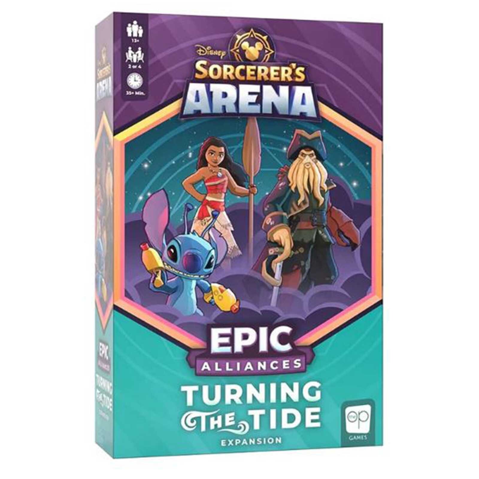 USAopoly Disney Sorcerers Arena Эпические альянсы, меняющие ход событий НОВОЕ расширение