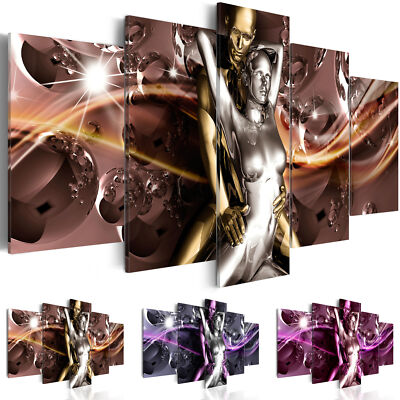EROTIK AKT GESTALTEN GLANZ Wandbilder xxl Bilder Vlies Leinwand h-A-0070-b-n