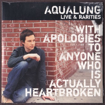 Aqualung Sealed Promo CD Live & Rarities - Columbia / Sony / BMG (2006)