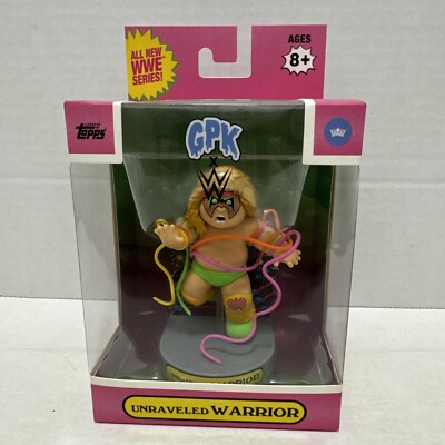 Topps Garbage Pail Kids NEW WWE Series Ultimate Unraveled Warrior 4'' Figure GPK