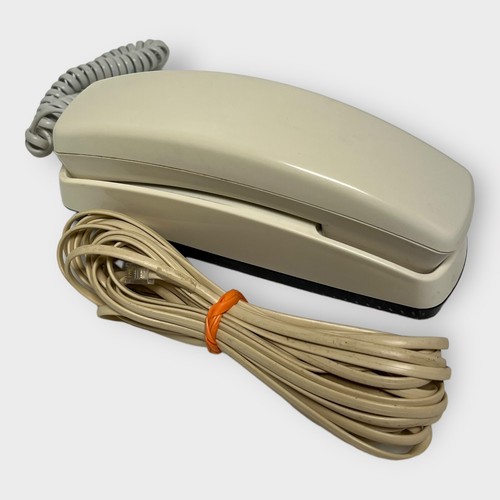 見本盤　Telephone Crache Ton Venin Telephone GENUINE BELL TELEPHONE 1984 Beige Touch Tone Desk Phone w
