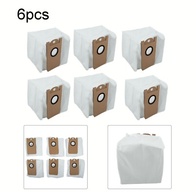 6 Pack Dust Bags for AIRROBO T10+ Robot Vacuum Cleaner Keep Your Home Dust Free