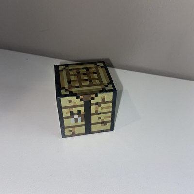 Minecraft Overworld Crafting Table Ore Block Cube-1.5'' For 2.5'' Action Figure