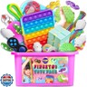 Fidget Box for Girls Boys, FunKidz Mystery Sensory Fidget Pack Toys for Stress Relief Kids Party Favors Gift Classroom Prizes Travel Camping with Portable Case