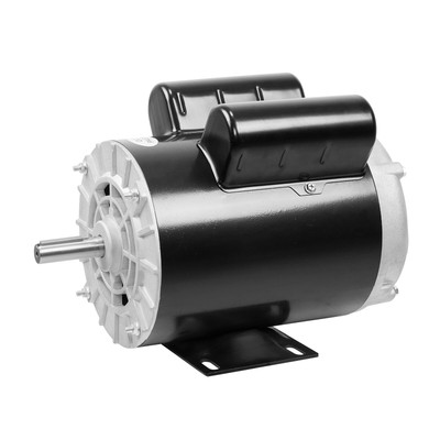 VEVOR 3HP Air Compressor Electric Motor 230V FLA 15A 56 Frame  CW/CCW Rotation