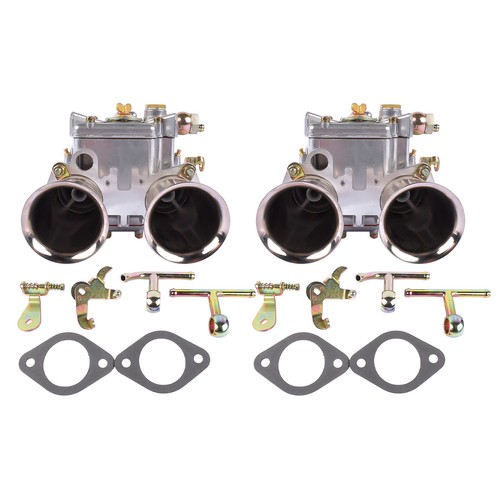 For 45 DCOE 152 19600.060 WEBER 4 cyl 6 Cyl V8 Carburetor Twin Choke 2Pcs