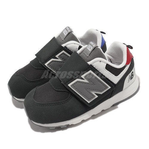 

Повседневная обувь для малышей New Balance 574 с широким серым белым ремешком NW574MB1-W, Серый, 574 Wide