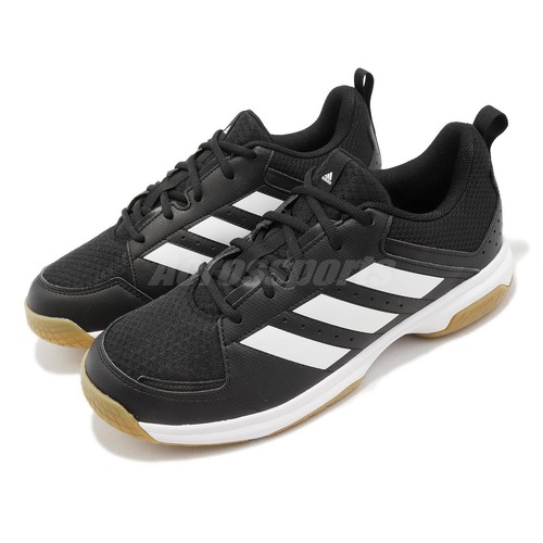 adidas Ligra 7 M Black White Gum Men Unisex Badminton Shoes adidas Ligra 7 M Black White Gum Men Unisex Badminton Shoes