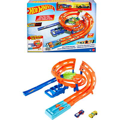 Hot Wheels Whip Around Raceway Vehicle Playset