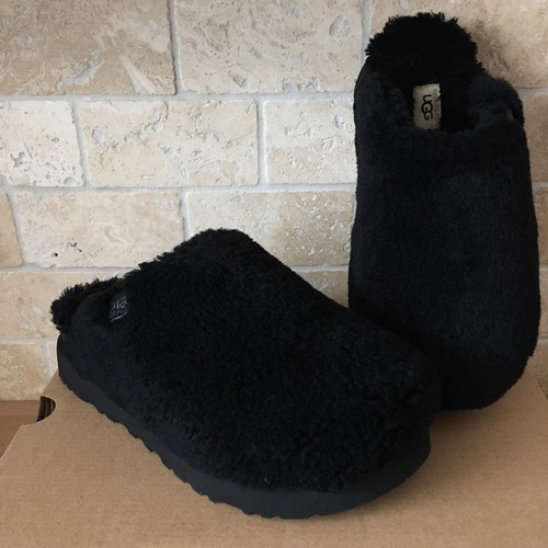【値下げ】UGG SUPER FLUFF SLIPPER ブラック UGG SUPER FLUFF SLIPPER - 1121751BLK – Hudson's Shoes