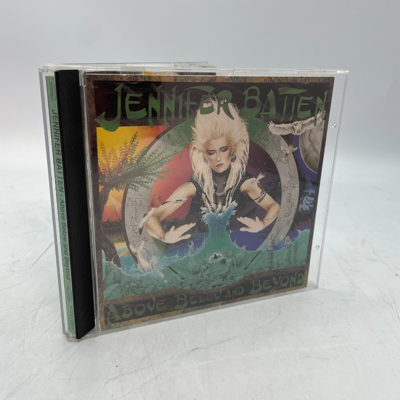 Jennifer Batten ‎Above Below And Beyond CD Album US 1992