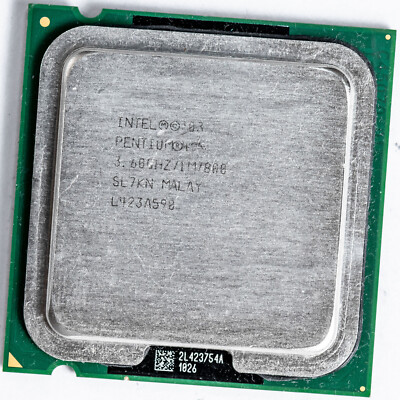 Intel Pentium 4 560 SL7KN LGA775 3.6GHz Processor D0 Prescott Hyperthreading