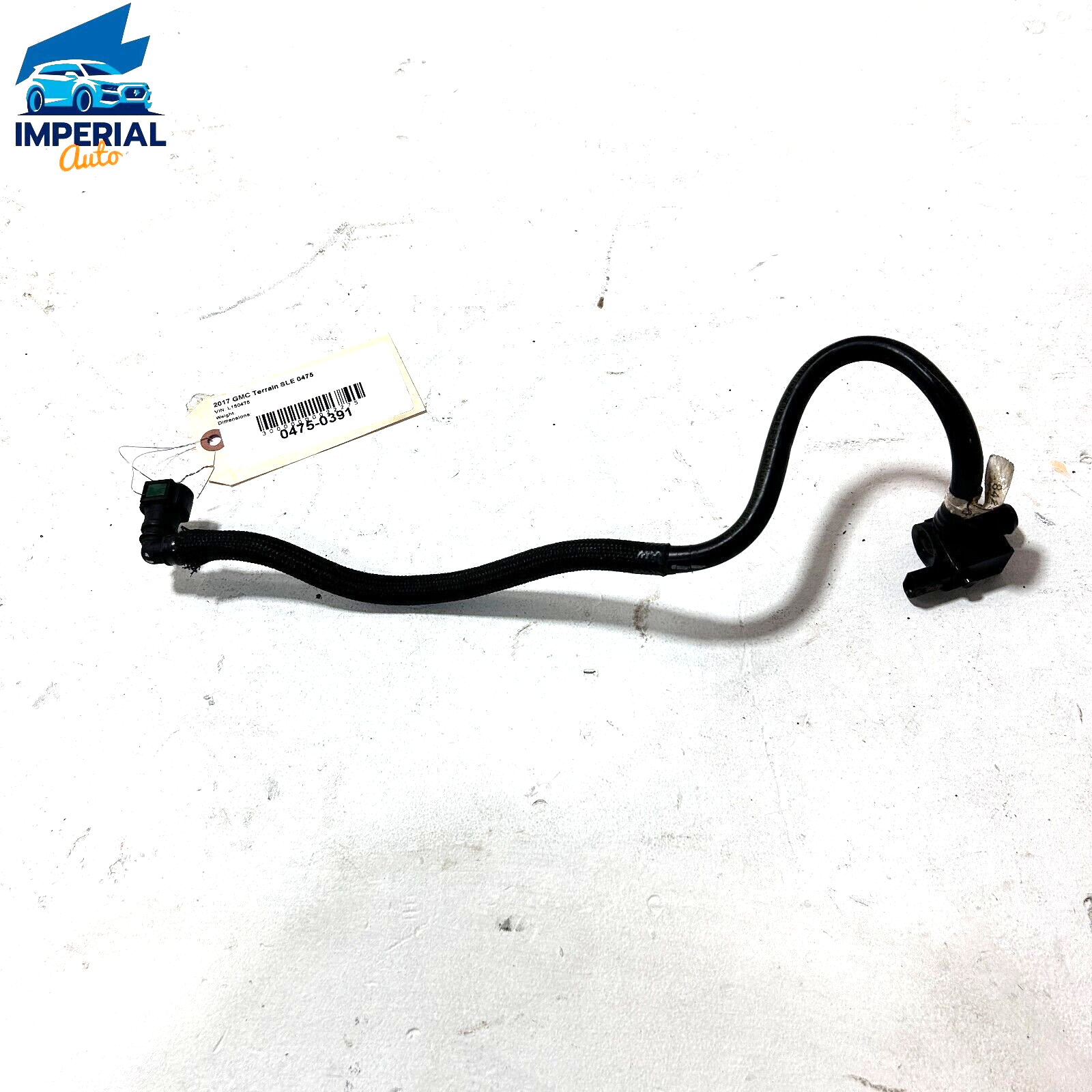 【VEQUM】BACK TUCK Gジャン 2018-2023 GMC TERRAIN 1.5L BRAKE BOOSTER VACUUM HOSE TUBE