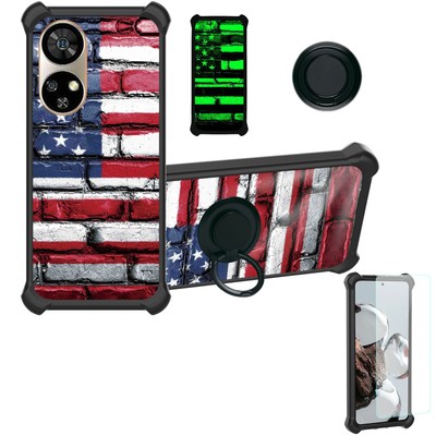 for Ulefone Note 17 Pro Phone Case Cover Glass Screen Protector T2