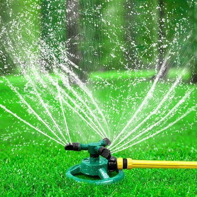 Garden Sprinkler, Adjustable 360 Degree Rotation Lawn Sprink