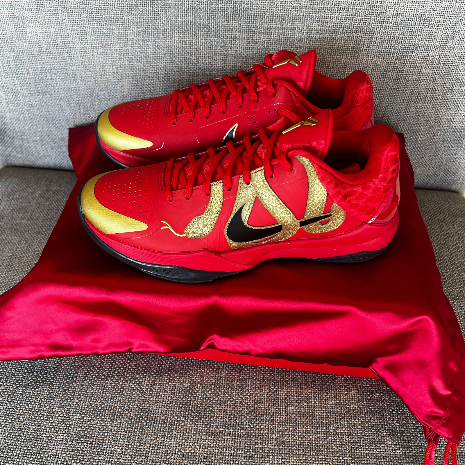 Nike Kobe 5 Protro Year of the Mamba University Red Black