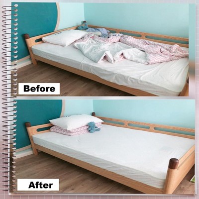 10 Pack Adjustable Bed Sheet Straps Elastic Bed Fitted Sheet Holder with Clips