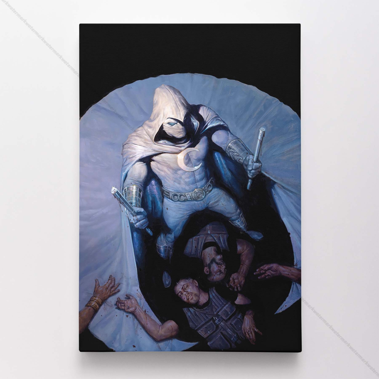 Moon Knight Poster Canvas Marvel Marc Spector Comic Book Cover Art Print #53581