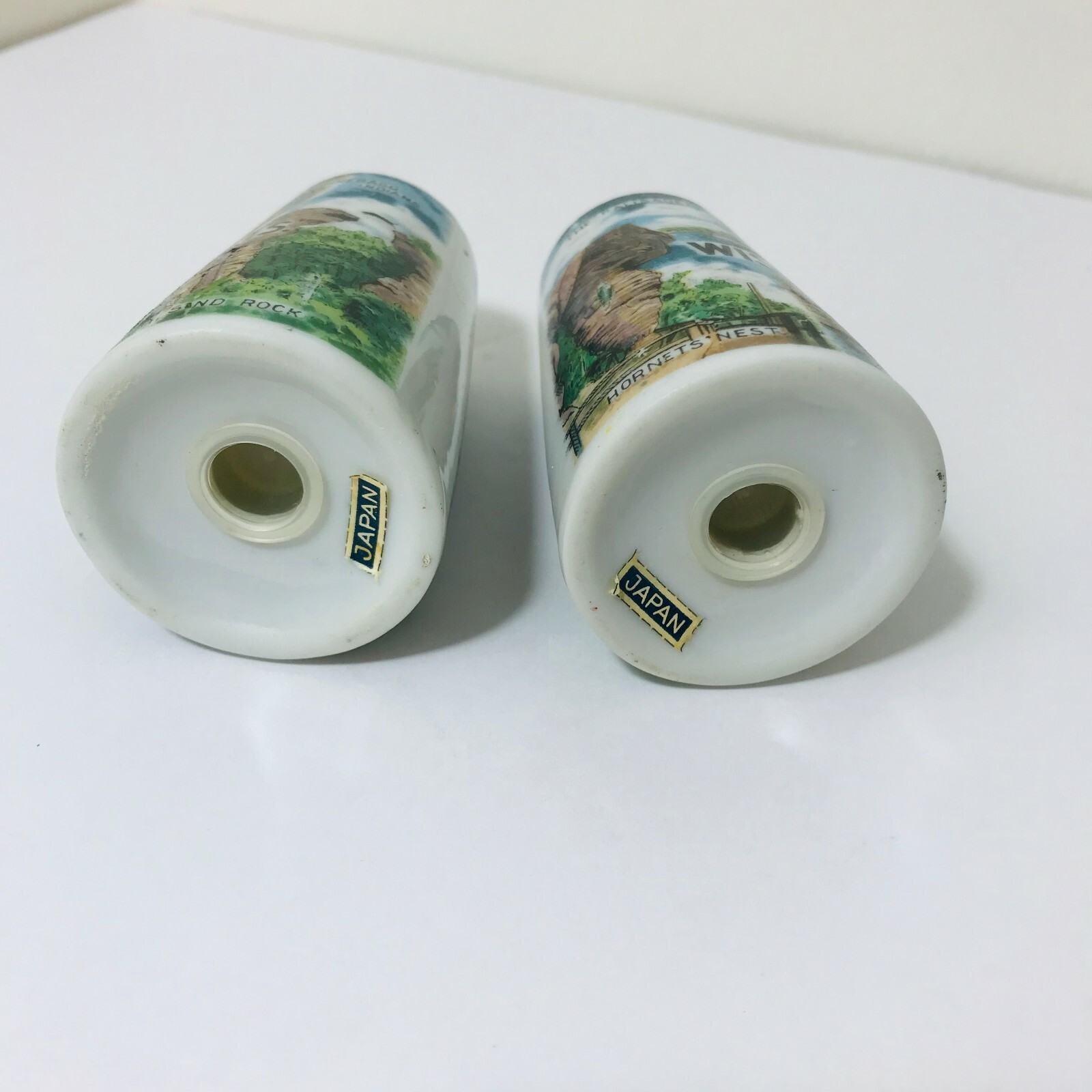 Купить Соль и перец шейкеры Vintage Wisconsin Dells Salt & Pepper Shakers Jaws of the Dell Japan