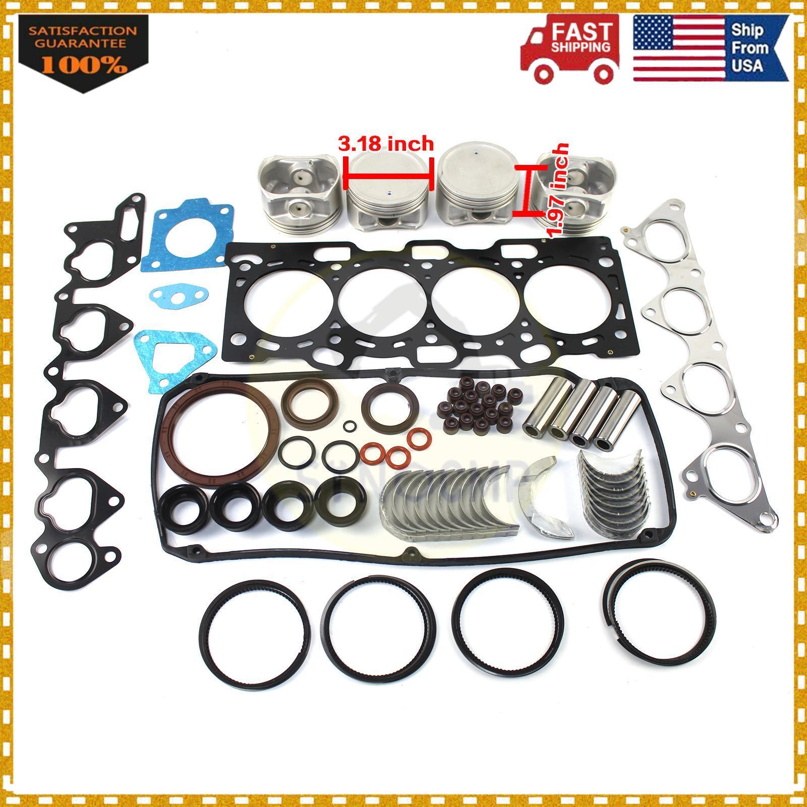 4G94 2.0L Natural Aspiration Engine Rebuild Kit For