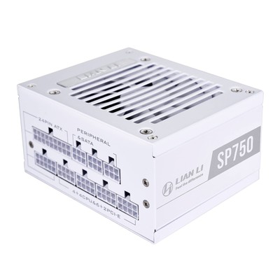 SP 750W 80+ Gold, White Color, Performance SFX Form Factor Power Supply - SP7...