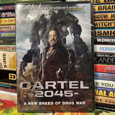 Cartel 2045 DVD Brand New 2015 Danny Trejo Alex Heartman Sci-Fi Crime Action