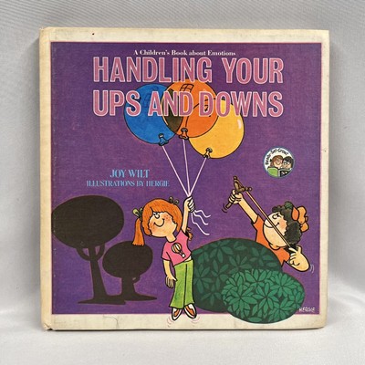 Vtg 1979 Handling Your Ups & Downs Joy Wilt Children's Book Ready Set Grow Kids