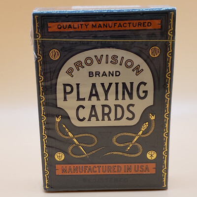 Provision Brand Playing Cards - Theory11 - New Sealed - Limited Edition