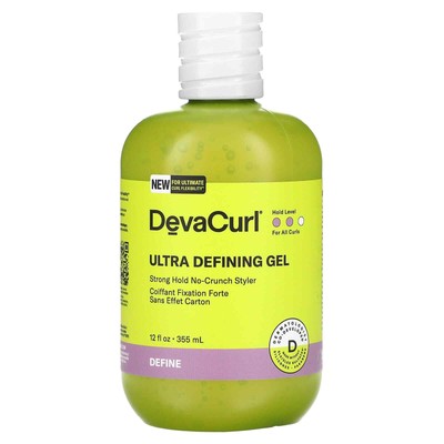 3 X DevaCurl, Ultra Defining Gel, Strong Hold No-Crunch Styler, 12 fl oz (355 ml