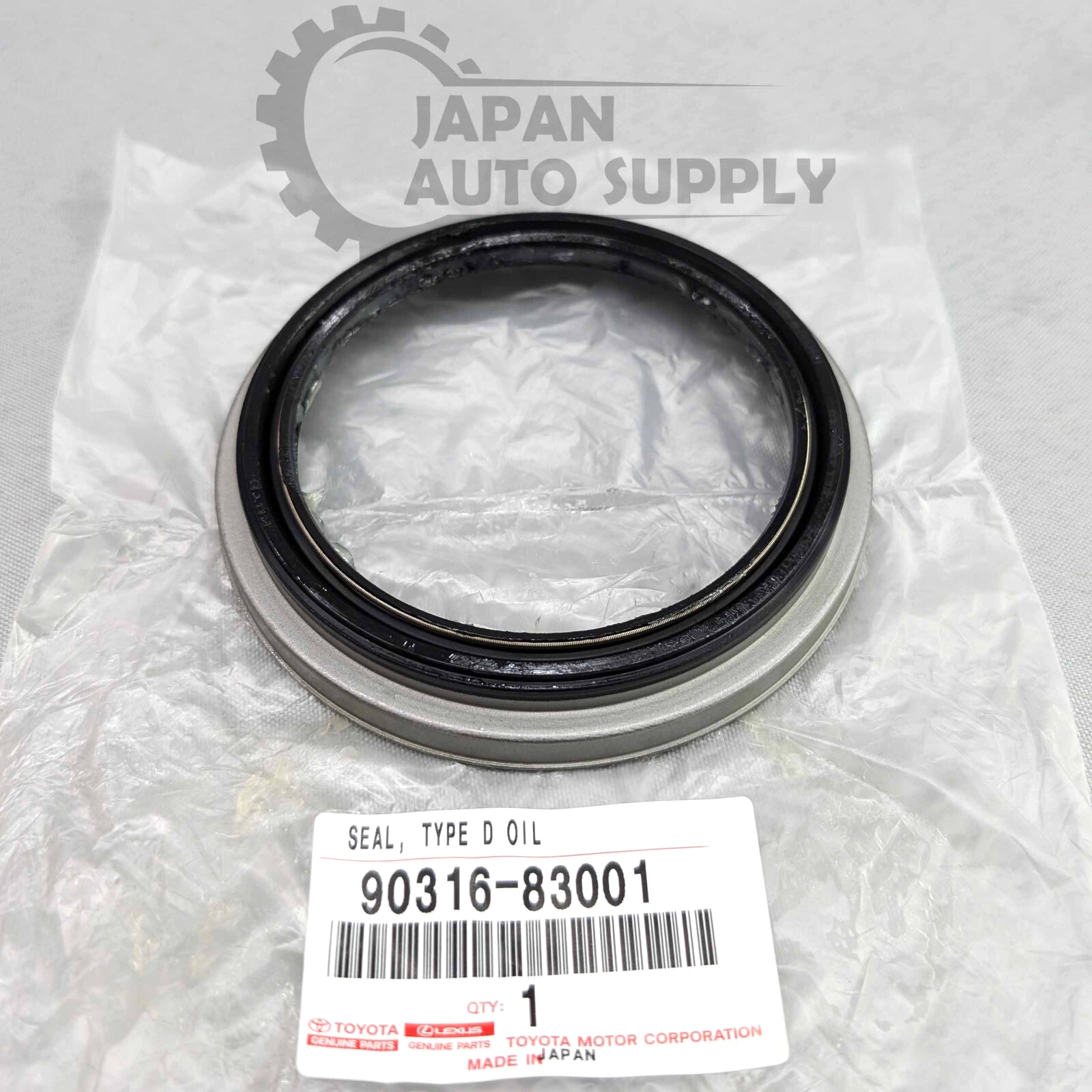 OEM GENUINE TOYOTA TUNDRA LAND CRUISER LX570 FRONT AXLE HUB SEAL 90316-83001