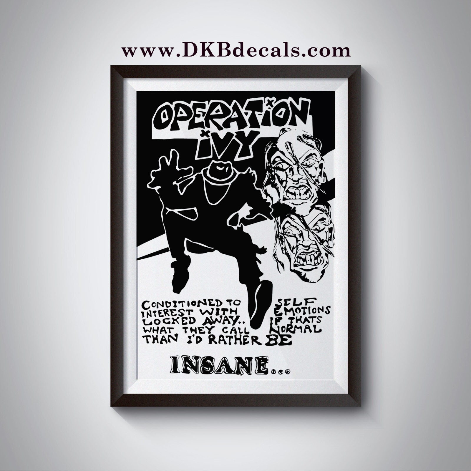 Operation Ivy "Heretic" Poster - Various Sizes Available