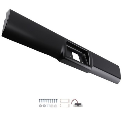 Rear Bumper Roll Pan for Chevrolet C1500 Silverado/Cheyenne 1988-1998 Steel
