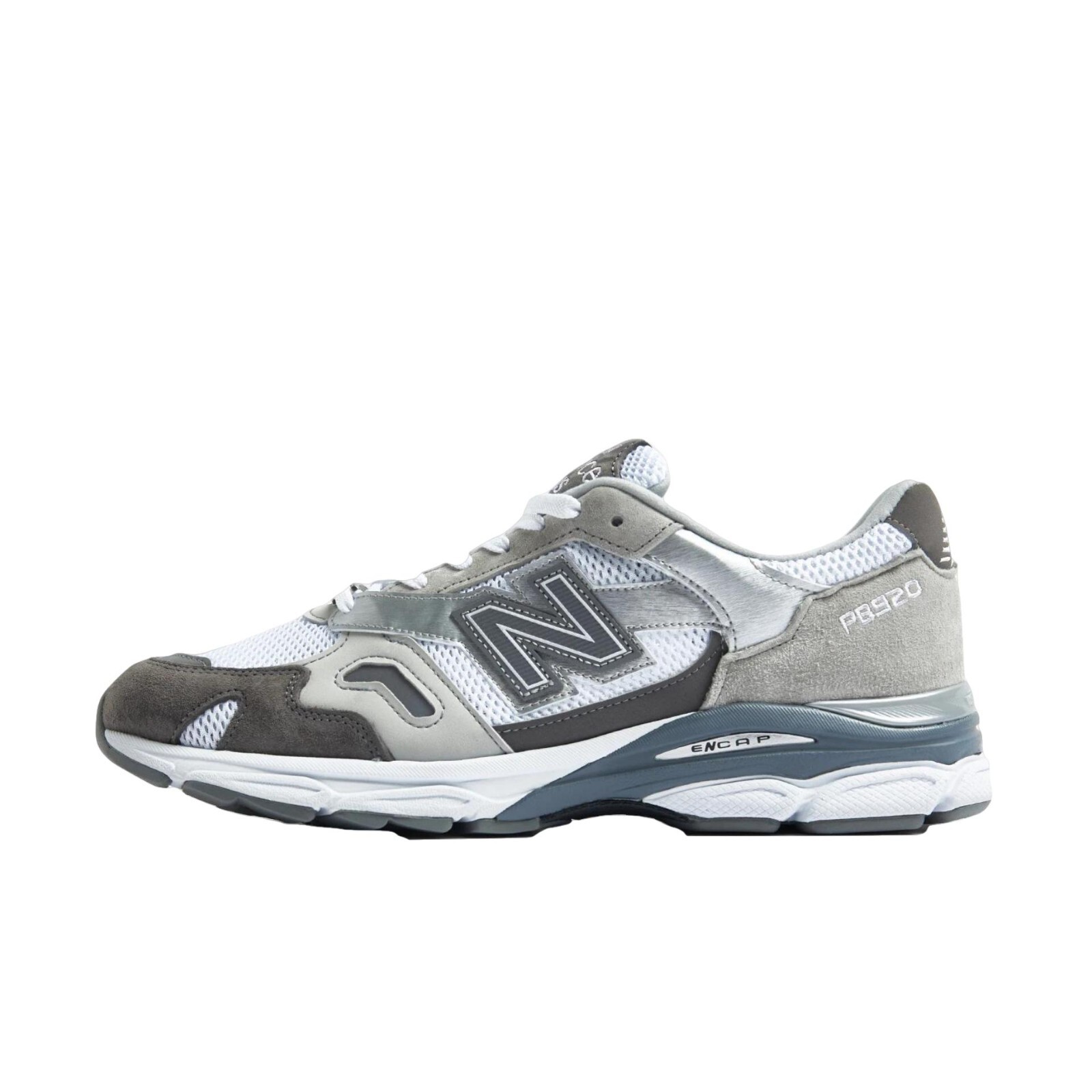

Мужские кроссовки New Balance x Paperboy Paris x Beams 920 Made in UK Ice Boy M920PPB, Cool grey/silver/white, New Balance 920