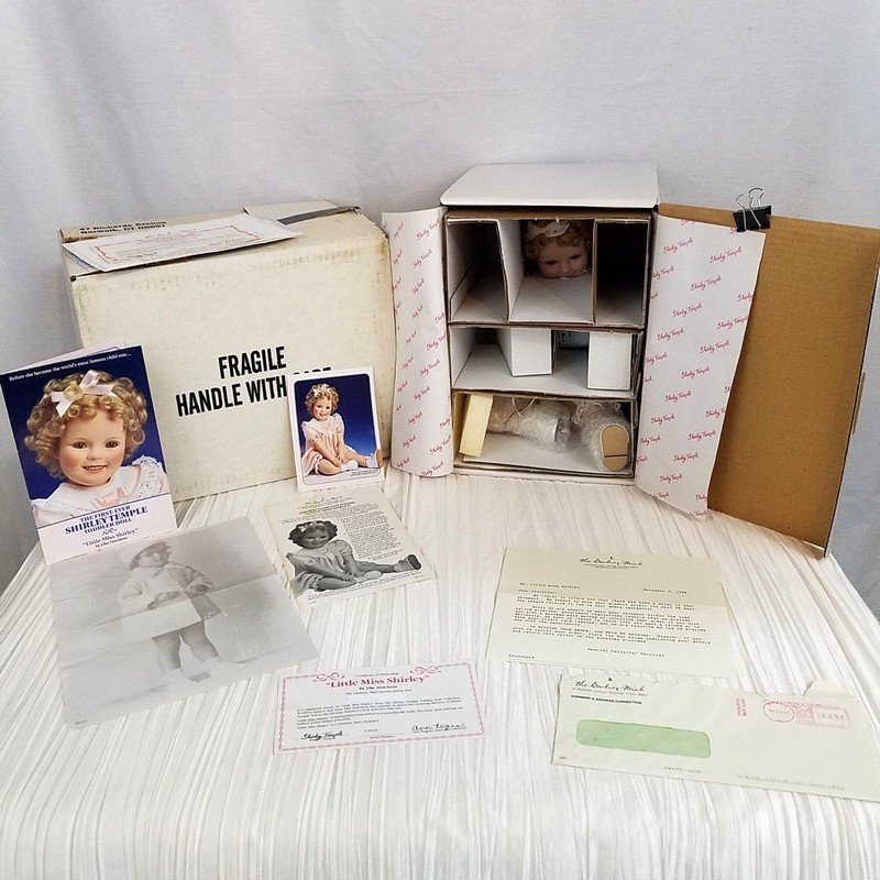 little miss shirley toddler doll collection
