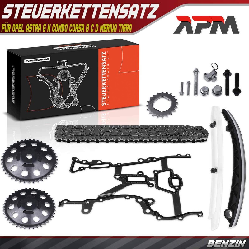 Steuerkettensatz Steuerkette FÃ¼R Opel Astra G H Combo Corsa B C D Meriva Tigra