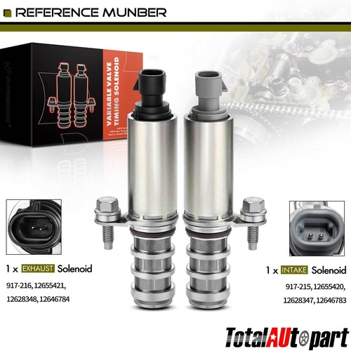 Intake & Exhaust Valve Timing VVT Solenoid for Chevy Equinox 10-17 Malibu 2.4L