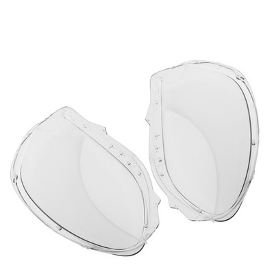 A Pair Headlight Lens Cover Clear Fit For Porsche Macan 2015-2018 Polycarbonate