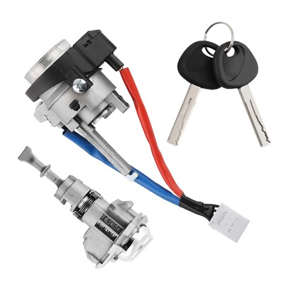 Ignition Lock Cylinder Switch w/ 2 Keys Fit For Kia Rio Optima 2011-15