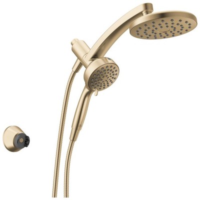 Delta 6Setting PivotPro 3in1 Combination Shower Head with ProC...