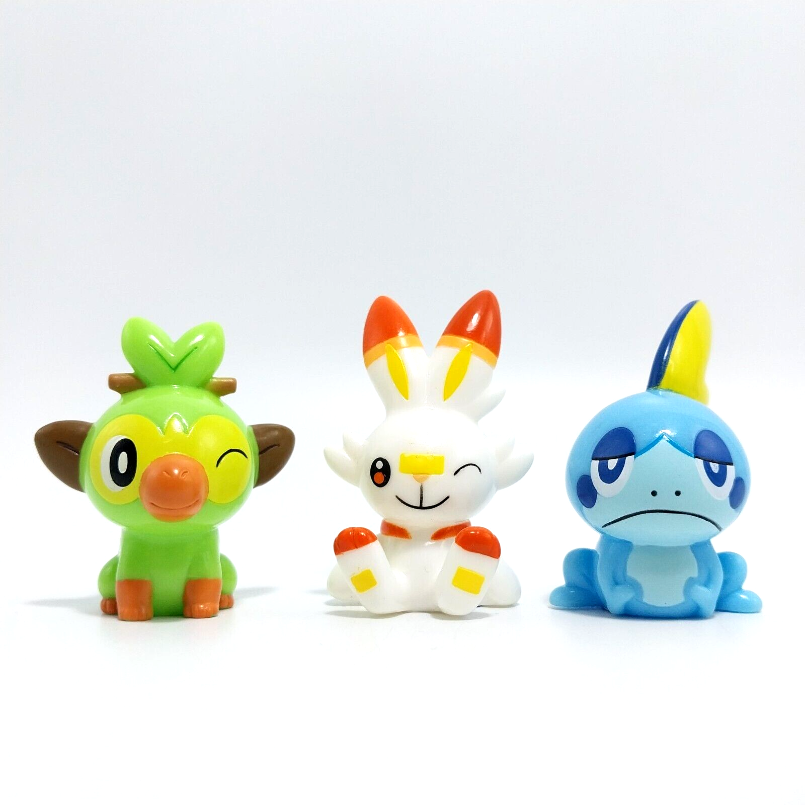 Pokemon Monster Figure Grookey Scorbunny Sobble Nintendo