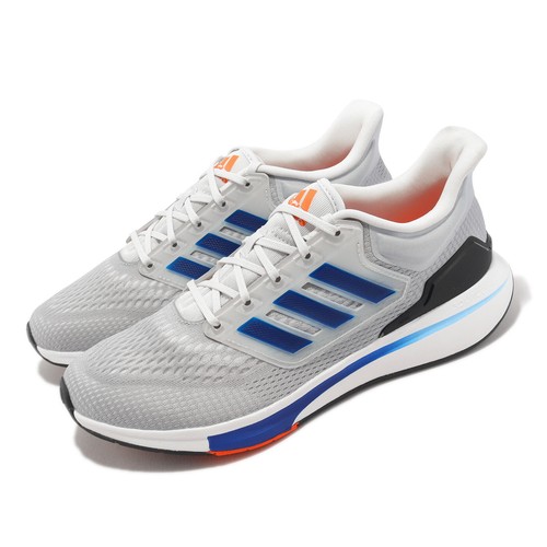 

Adidas EQ21 Run Halo Серебристо-серый Синий Мужская спортивная обувь для бега Кроссовки GY2195, Серебряный, Eq21 Run