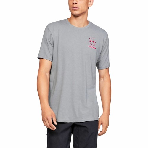 

[1330059-035] Mens Under Armour Freedom Left Chest Live T, Серый