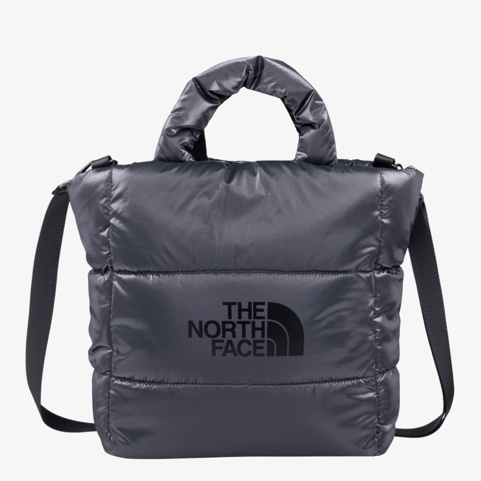 ★THE NORTH FACE★送料込み★韓国★PLUMPY TOTE BAG L NN2PQ60 New THE NORTH FACE PLUMPY TOTE BAG LARGE NN2PQ60M SILVER