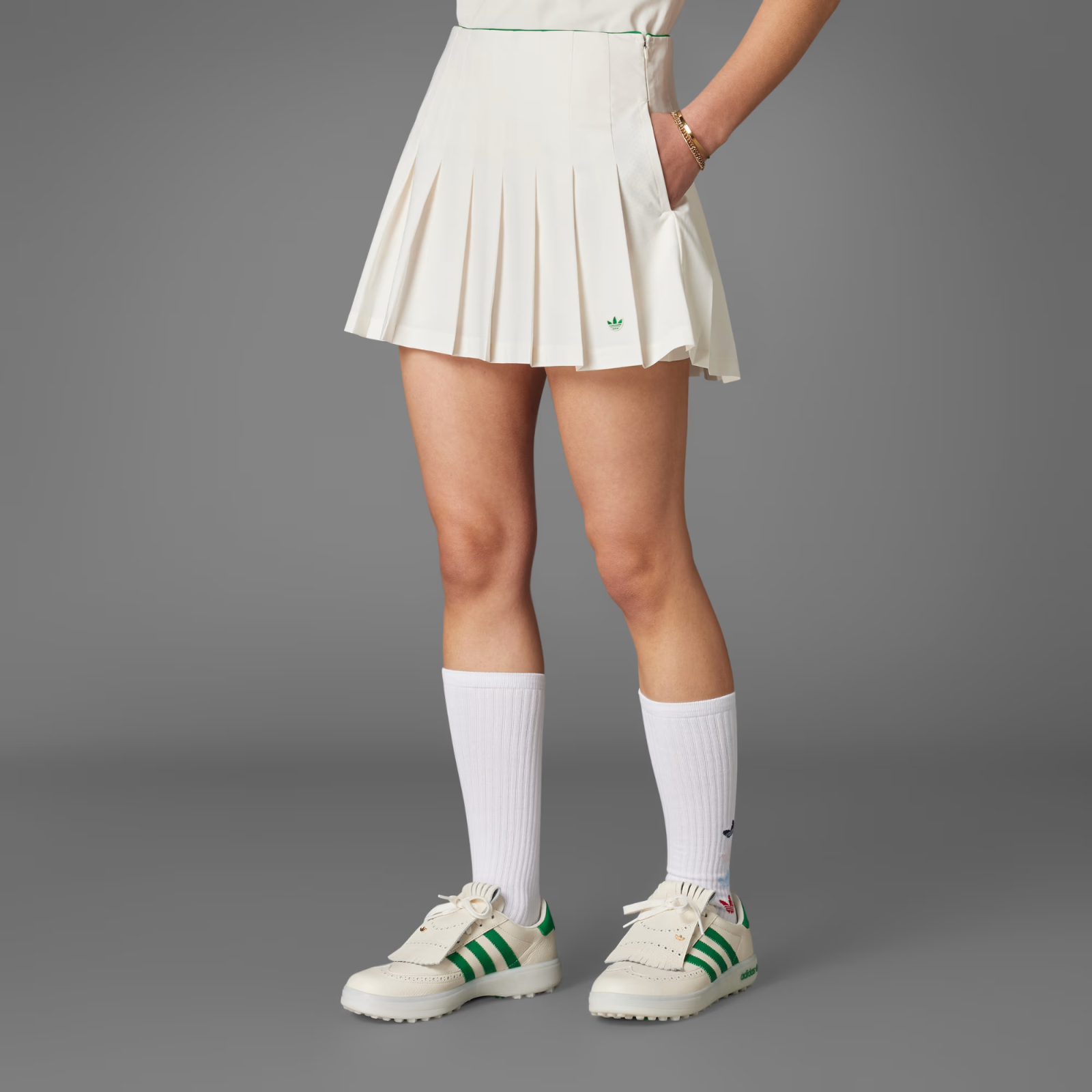adidas originals 2-IN-1 PLEATED SKIRT プリーツスカート adidas Womens Originals Pleated Classic Skirt Chalk White | eBay
