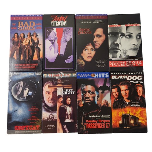 Vintage VHS Video Tape Cult Classic Movies Action Suspense