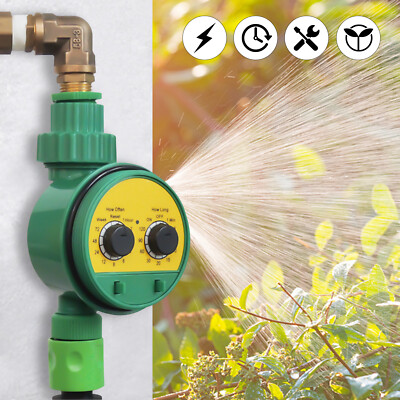 Automatic Garden Micro Drip Irrigation Watering Timer Hose Faucet Control F5G2
