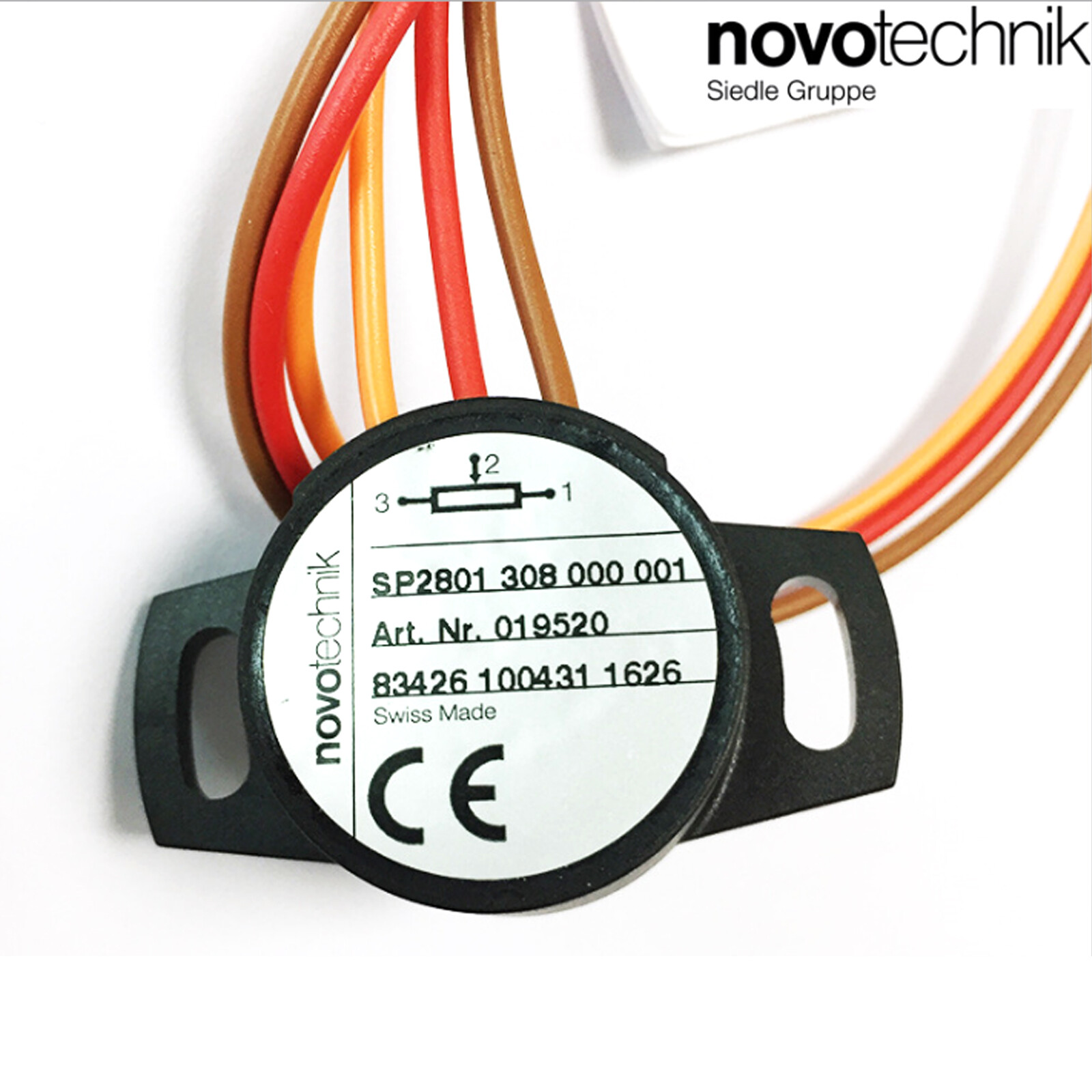 New In Box NOVOTECHNIK SP-2831-308-000-001 Rotary Sensor Potentiometer New In Box NOVOTECHNIK SP-2831-308-000-001 Rotary Sensor Potentiometer