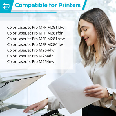 Toner For HP CF500A 202A CF500X 202X Color LaserJet Pro MFP M281fdw M254dw M281